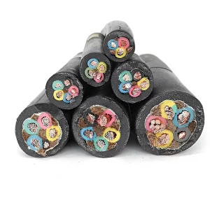 Abrasion Resistant Rubber Insulated Waterproof High Current 450/750V Welding Cable