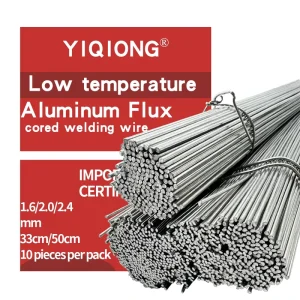 Aluminum Flux Cored Welding Wire Low Temperature 1.6mm & 2.0mm Thickness 20% Flux Content Excellent Ductility OEM ODM Supported