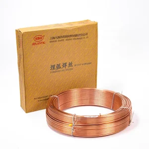 Atlantic CHW S3R 4.0mm Copper Coated Welding Wire Submerged Arc Welded Application Soldering Customizable Made Carbon Steel