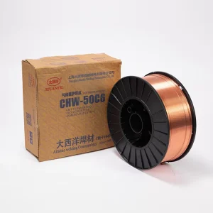 Atlantic OEM Customizable 15kg AWS A5.18 ER70S 6 CO2 Gas Shielded Solid Core Copper Coated Carbon Steel Welding Wire 0.8 1.2mm