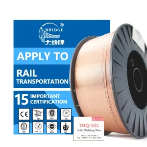 BRIDGE BRAND TIANJIN CO2 Gas Shielded Mig Wire Solid Welding Wire ER70S 6