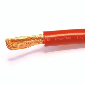 Battery Cable 6AWG Flexible OFC Copper Flexible Rubber Welding Cable Inverter Cable