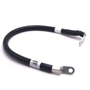 Battery Cables Assembly with Right Angle Ring Lugs Fork Type Terminal Wire Harness Looms for New Energy Battery Storage