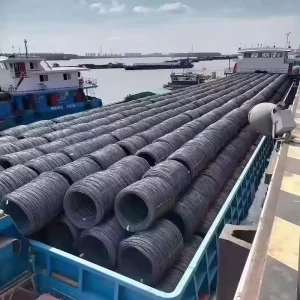 Black Annealed Cold Drawn Medium Carbon Steel Flat Wires 0.4BWG-6BWG #6-#26 Baling Construction Bending Welding Custom Packaging