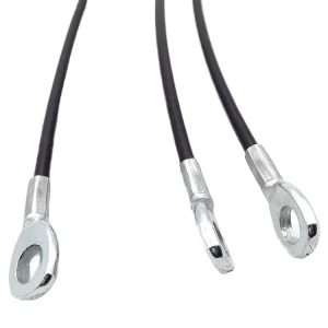 Black PVC Coated 5.0mm 7*7 Stainless Steel Wire Rope Safety Manufacturing Welding Cutting Bending Punching ASTM AISI Compliant