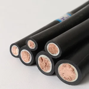 Boqiang H01N2 D Single Core Stranded Copper Conductor 10mm Rubber Insulated Welding Machine Cable 450/750V