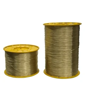 Brass Coated Stranded Wire Ropes Tyre Steel Cord 3+9+15*0.175+0.15