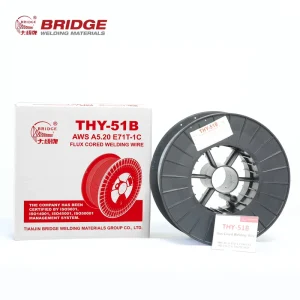 Bridge Brand THY 51B Welding Wire AWS E71T 1C Flux Cored Welding Wire