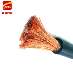 CE Class6 Pure Copper Conductor 10 16 25 35 50 70 95 120mm2 Welding Cable SuperFlexible H01N2 D Rubber Sheath Welding Cable