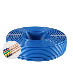 CE Manufacturer BV 4 6 8 10 12 14 AWG 100m Roll PVC Insulation Oxygen Free Copper Solid Conductor Electrical Wire