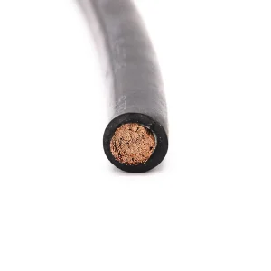 CE RoHS Vde Certificate Black Flexible Rubber Insulated Welding Cable 150mm2 Copper Conductor for Welding Machine Low Voltage