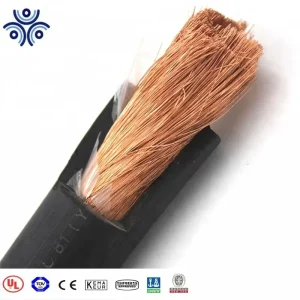 CE UL Certification Flexible Copper Wire Rubber Insulated Battery Cable Welding Cable 10 16 25 35 50 70 95 120 150mm2