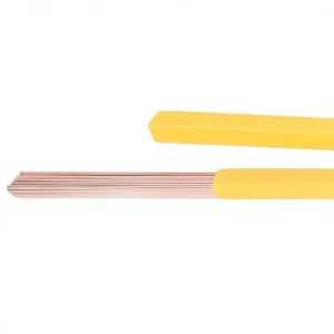 CO2 Gas Shield ER70S 6 TIG Welding Wire for Mild Steel Copper Coated 1000mm Length
