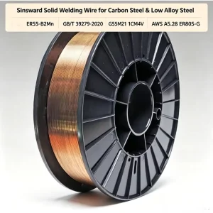 CO2 Low Carbon Steel AWS A5.28 ER80S-G 1.2mm Gas Shielded Welding Wire OEM ODM