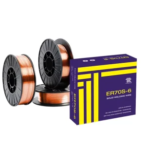 CO2 MIG Copper Coated AWS ER70S 6 Solid Zinc Welding Wires for Sale