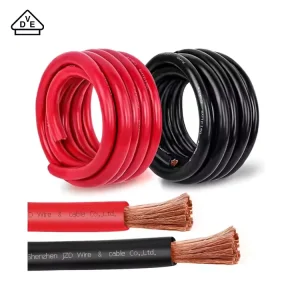 Cable EU Standard Welding Cable 16mm² 25mm² 35mm² Rubber Insulated Flexible Cable DIN for MIG TIG Welding Machines