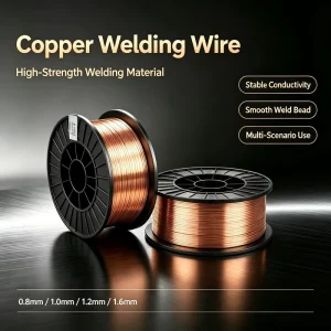 China Factory ER70S-6 CO2 MIG Welding Wire Copper-Coated Low-Carbon Steel Solid Wire 0.9mm 5KG 15KG Spool