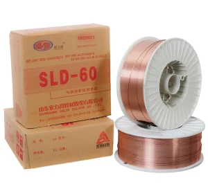 China Factory SLD-60 High Tensile Strength Steel Gas Shielded Welding Wire AWS ER90S-G