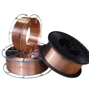 China Manufactured ER70S 6 CO2 Gas Shielded MIG Welding Wire 0.8mm Diameter Mild Steel Customizable OEM ODM 3 year