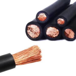 Class6 Copper Conductor 16 25 35 50 70 95mm2 Welding Cable Flexible H01N2 D E Rubber Sheath Welding Cable