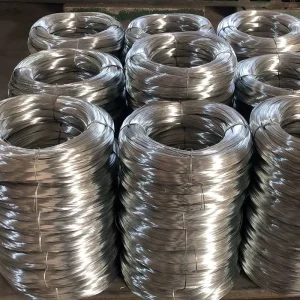 Cold Drawn Galvanized High Carbon Steel Wire EN Standard Construction Use Welding Cutting Bending Processing 1mm 16mm Diameter