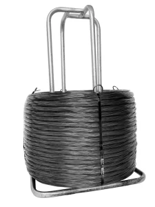 Cold Drawn Low Carbon Steel Loop Tie Baling Wire Black Twisted Annealed Custom Wire Welding Flexible
