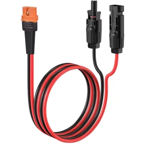 Copper 12AWG Rubber Insulated Solar to XT60i Adapter Cable 10-100FT 250V for Portable Power Station