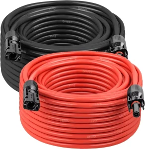 Copper 6mm2 10mm2 16mm2 Rubber DC Solar PV Cable IP66 Rated 0.6kV Industrial Photovoltaic