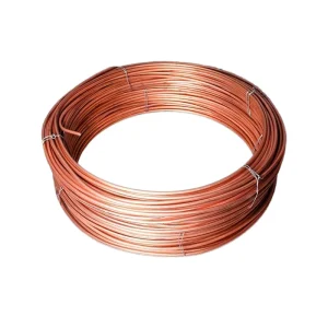 Copper Bonded Steel Round Conductor Wire for Grounding System High Conductivity Corrosion Resistant