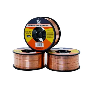 Copper Coated ER70S 6 Welding Wires Mig CO2 Gas Shield Welding Wire Price