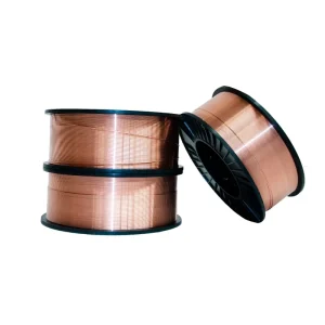 Copper Coated Mild Steel CO2 Shielded Mig Welding Wire ER70s 6