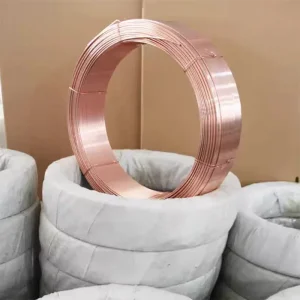 Copper Coated Solid Core Submerged Arc Welding Wire H08Mn2MoA Carbon Steel 4.0mm Diameter OEM Certified Low Carbon High