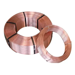 Copper Coated Welding Wire H08Mn2E Submerged Arc Welded Application Soldering Customizable OEM ODM Carbon Steel HENANJVLI