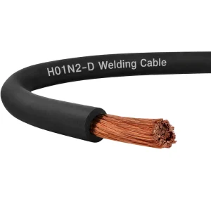 Copper Conductor 1/0 2/0 3/0 4/0 AWG H01N2-D 25mm 35mm 50mm Welding Cable Super Flexible Rubber Copper Cable