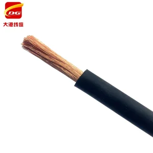 Copper Core Super Flexible Soft Rubber Welding Cable YH H01N2-D 10MM 16MM 25MM 35MM 50MM 70MM 95MM 120MM 150MM 185MM 240MM