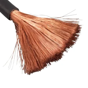 Copper Insulated Rubber Welding Machine Cable 35mm2 450/750V Flexible Single Core Rubber Sheath