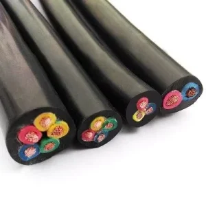 Copper Insulation Flexible Power Rubber Cable Rubber Sheathed Wire for Electric Power & Construction for Power Stations