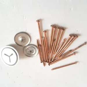 Copper Plated Insulation Hanging (CD) Welding Nails Is Fixing Insulation Laiers for Shipping Building
