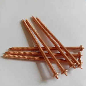 Copper Plated Mild Steel 3mm Capacitor Discharge CD Weld Pins for Sheet Metal Fabrication