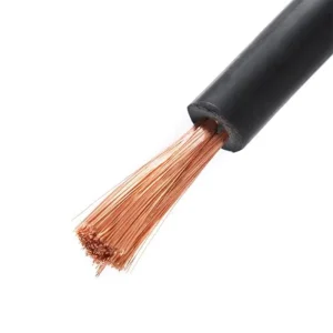 Copper Rubber 10-185mm² 200V Stable Welding Torch Cable for Industrial Welding Circuits