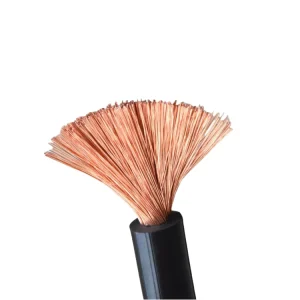 Copper Stranded Conductor Flexible Rubber Sheath H01N2 E Welding Cable with Custom Length for Welding Machine