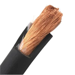 Copper Stranded Conductor Wire Cable with Rubber Insulation for Welding