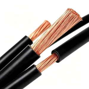 Copper Stranded Flexible Welding Cable PVC/Rubber Insulated 21mm Diameter 600V/1000V for Welding Machine Shipbuilding