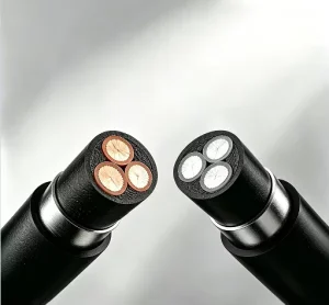 Copper or Aluminium Core PVC Insulated Power Cable Rated Voltage 0.6/1kV