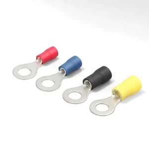 Cord End Terminals PVC Insulated Product Category RV Copper Insulated Ring Terminal Lugs