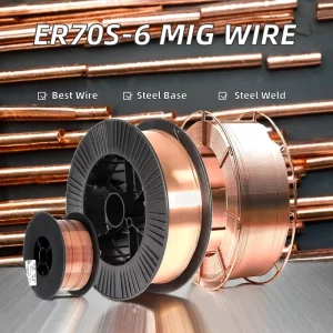 Cost Saving MIG Wire in Bulk for Large Scale Fabrication ER70S 6 Model for Steel Plastic Brass Welding