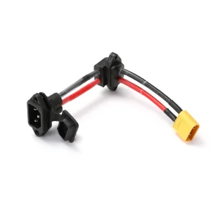 Custom 90 Degree Molded XT60 Connector 10AWG IP67 220V Silicone Jacket Tin Plated Copper Conductor Airplane
