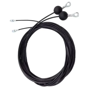 Custom PVC Coated Galvanized Steel Gym Cable Equipment Accessories Includes Nylon Ball Terminals Welding Cutting