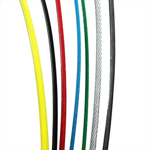 Custom Rust-proof Decoration Industry Wire Rope With PVC PA Coated Cable Plastic Vinyl Coating Stainless Wire 316 Cable