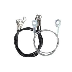 Custom Safety Steel Wire Rope Sling Cable With Swaged End Terminals Eyelet Cable Assembly